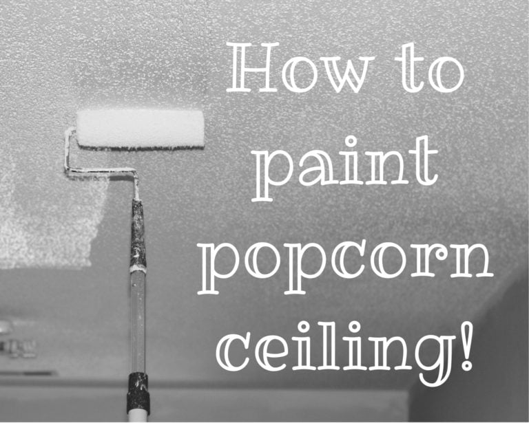 Painting Popcorn Ceilings 1