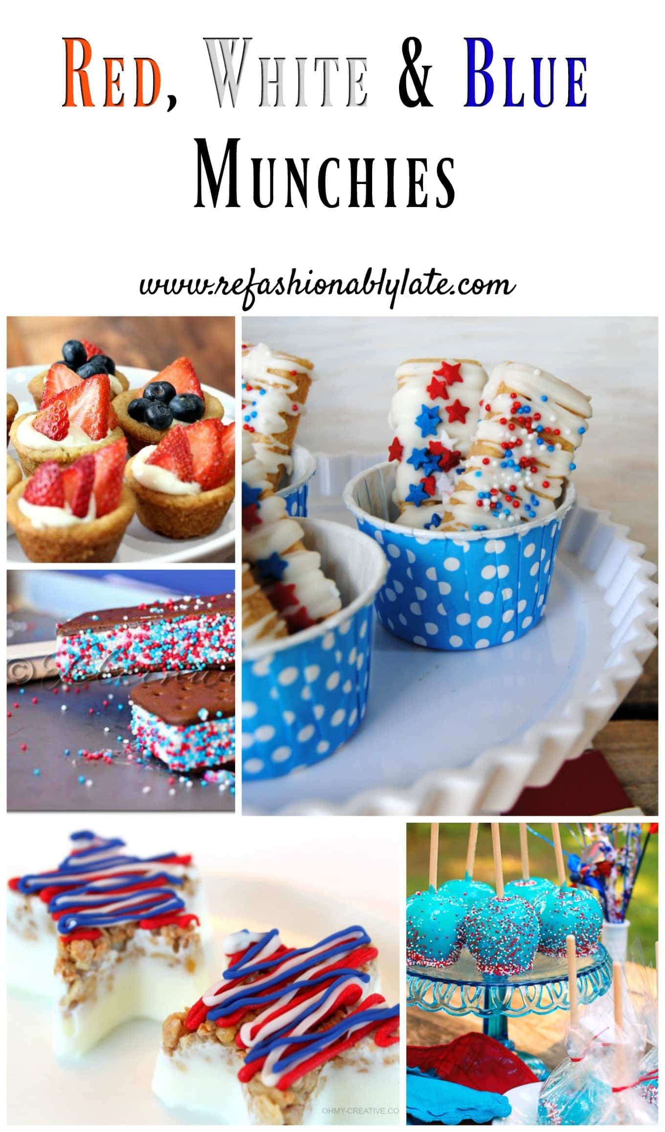 Red, White & Blue Munchies