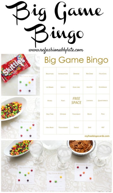 Big Game Bingo - www.ruthietabone.com