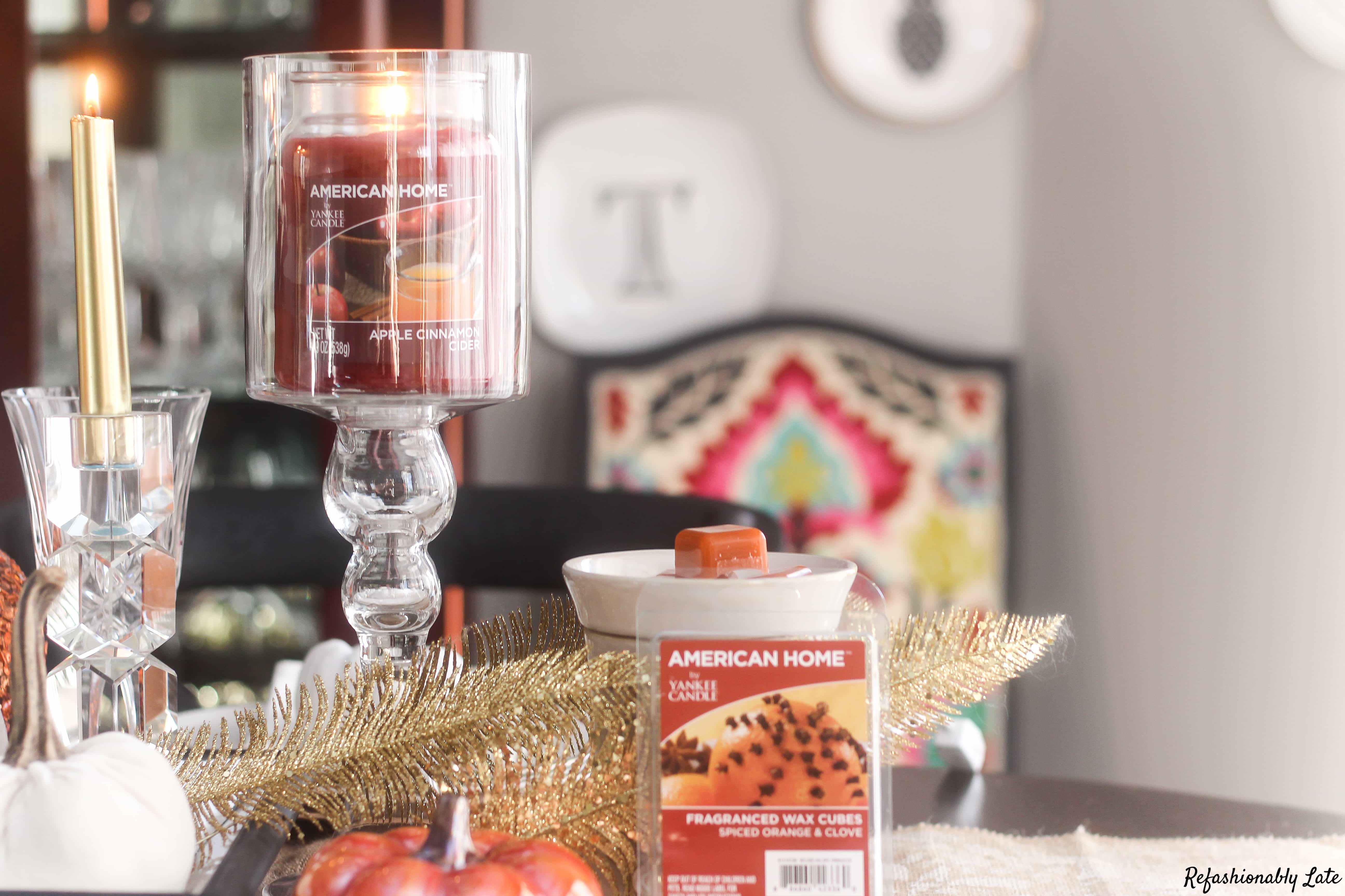 A Candle Lit Fall Tablescape - www.ruthietabone.com
