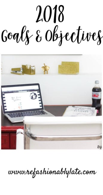 2018 Goals and Objectives - www.ruthietabone.com