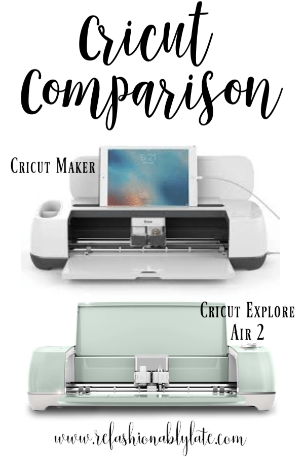 Cricut Comparison • RUTHIE TABONE DESIGN Cricut