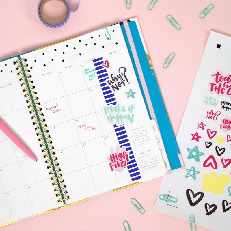 How to Organize Your Planner With Washi Tape - Southern Couture