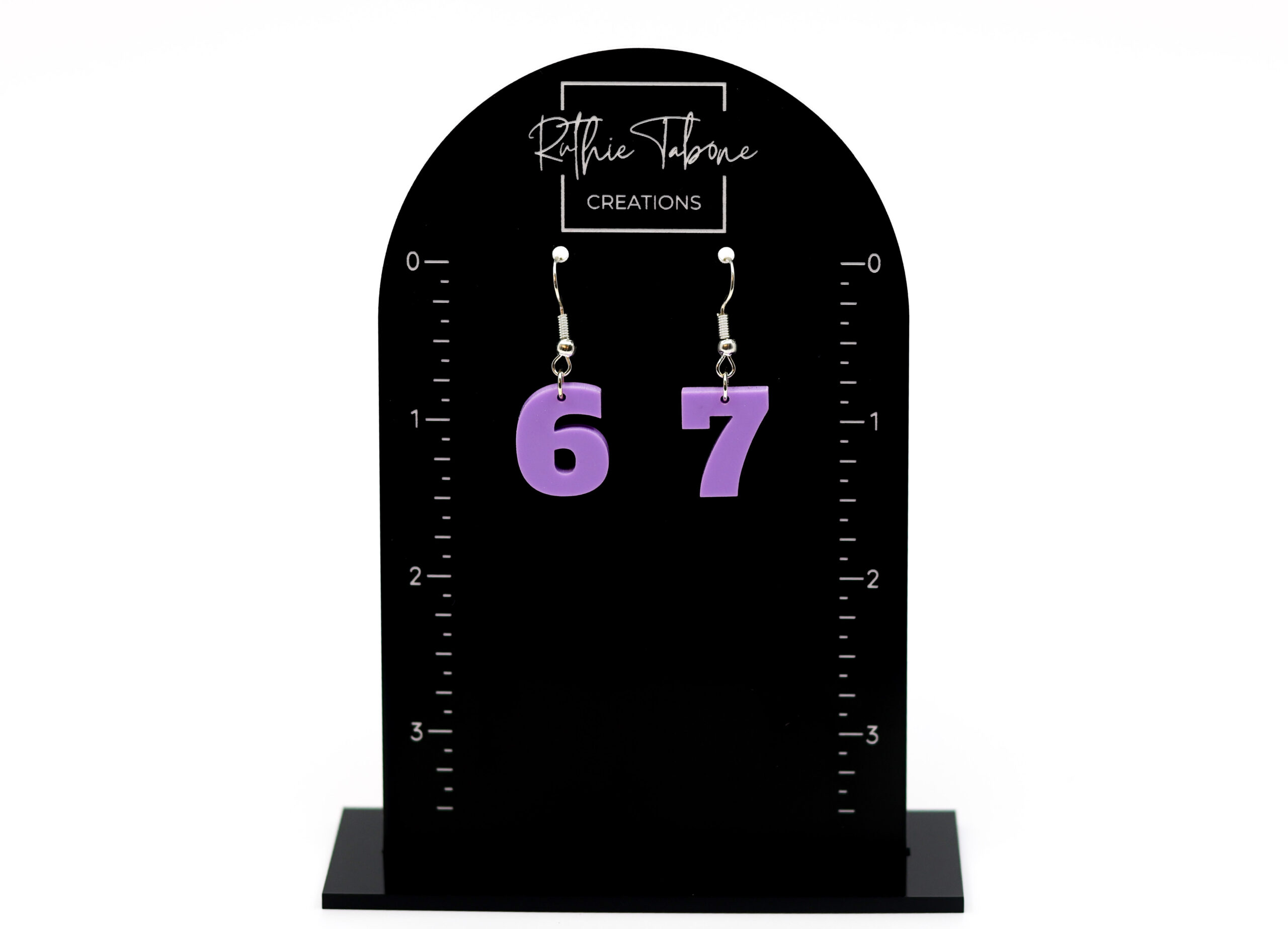 Ivy 67 Acrylic Earrings - Image 2