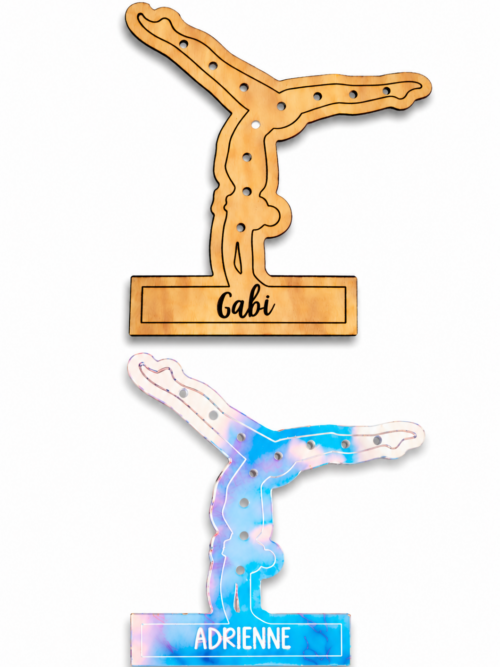 Gymnast Travel Earring Holder