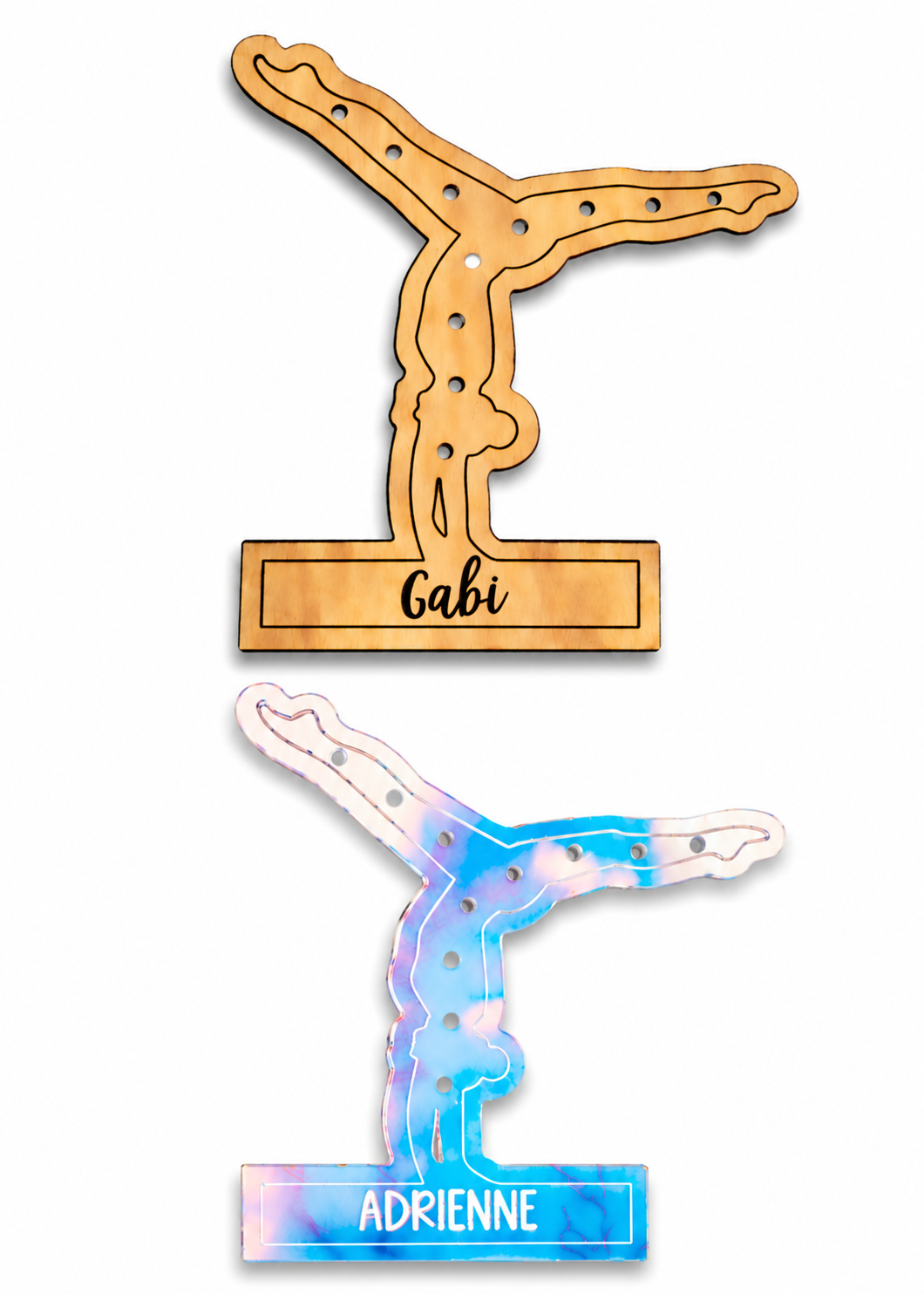 Gymnast Travel Earring Holder
