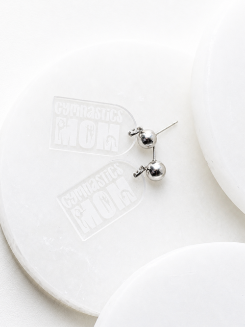 Gymnastics Mom Acrylic Arch Earrings