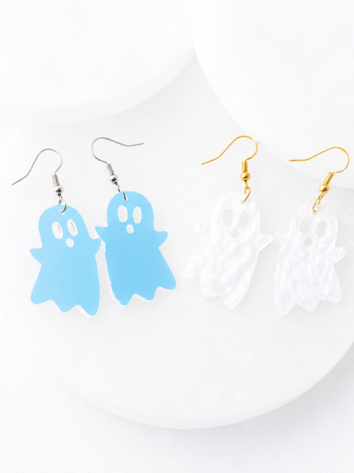 Ophelia Acrylic Ghost Earrings