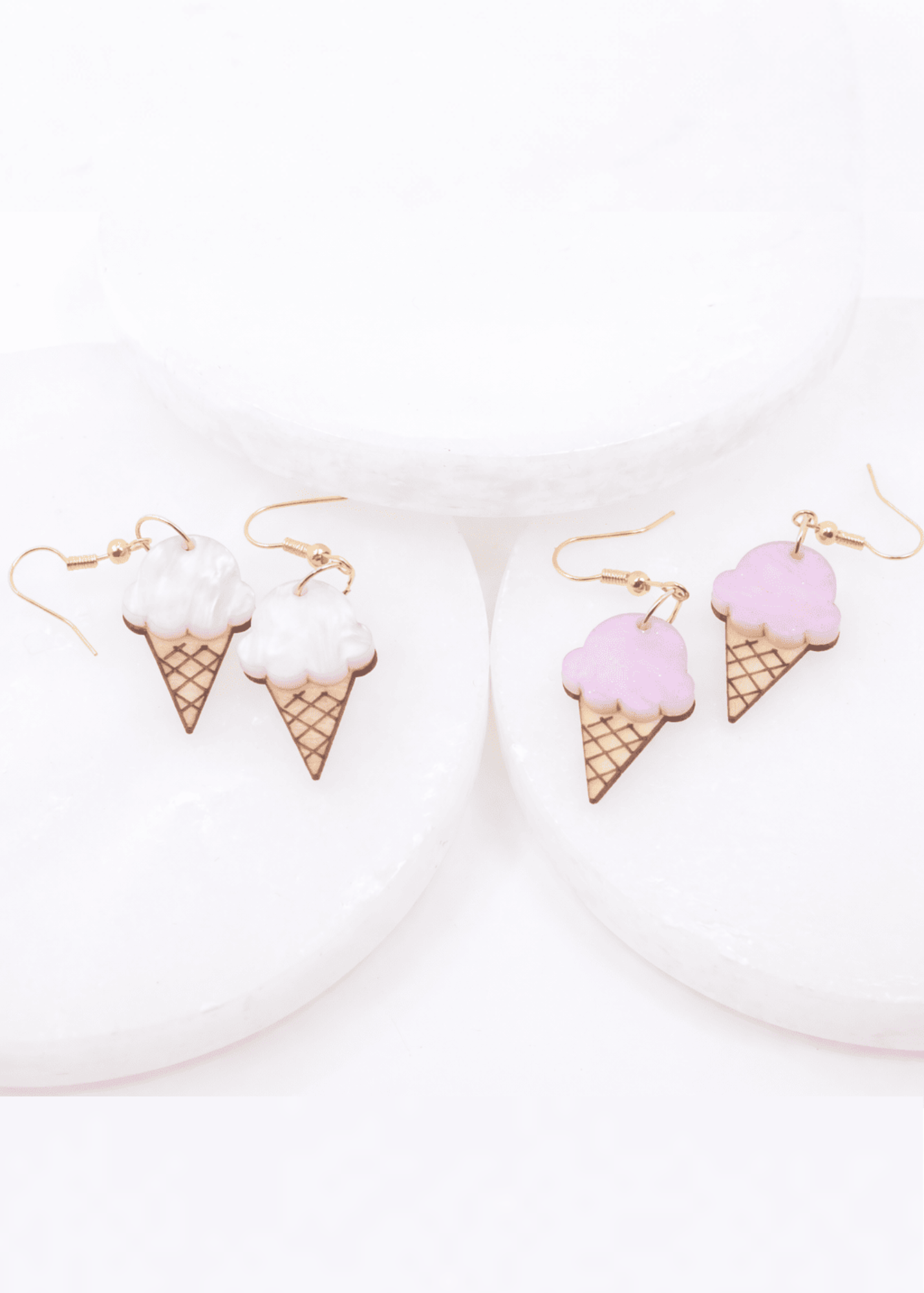 Eliza Ice Cream Dangle Earrings