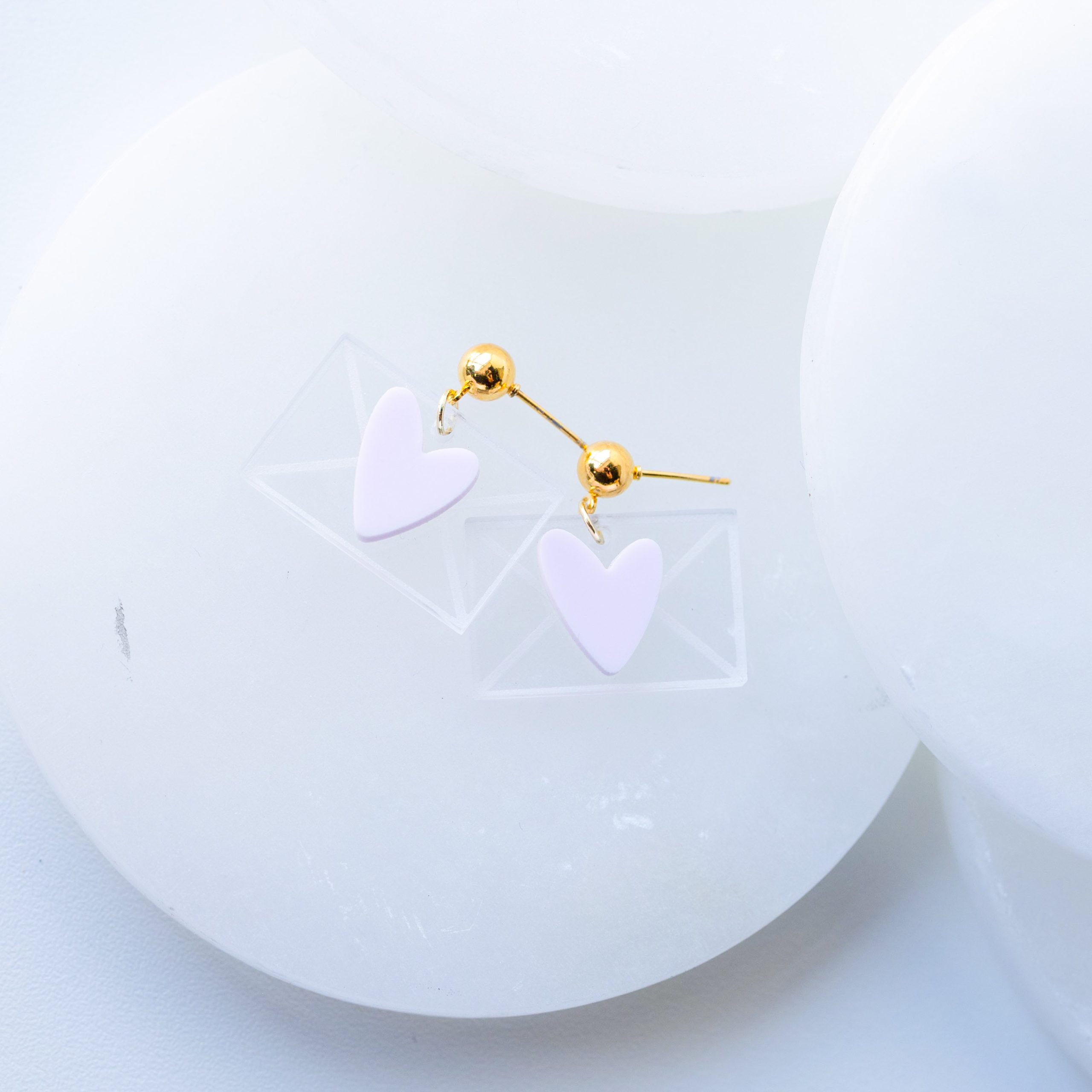 Charlotte Love Letter Envelope Earrings - Image 4