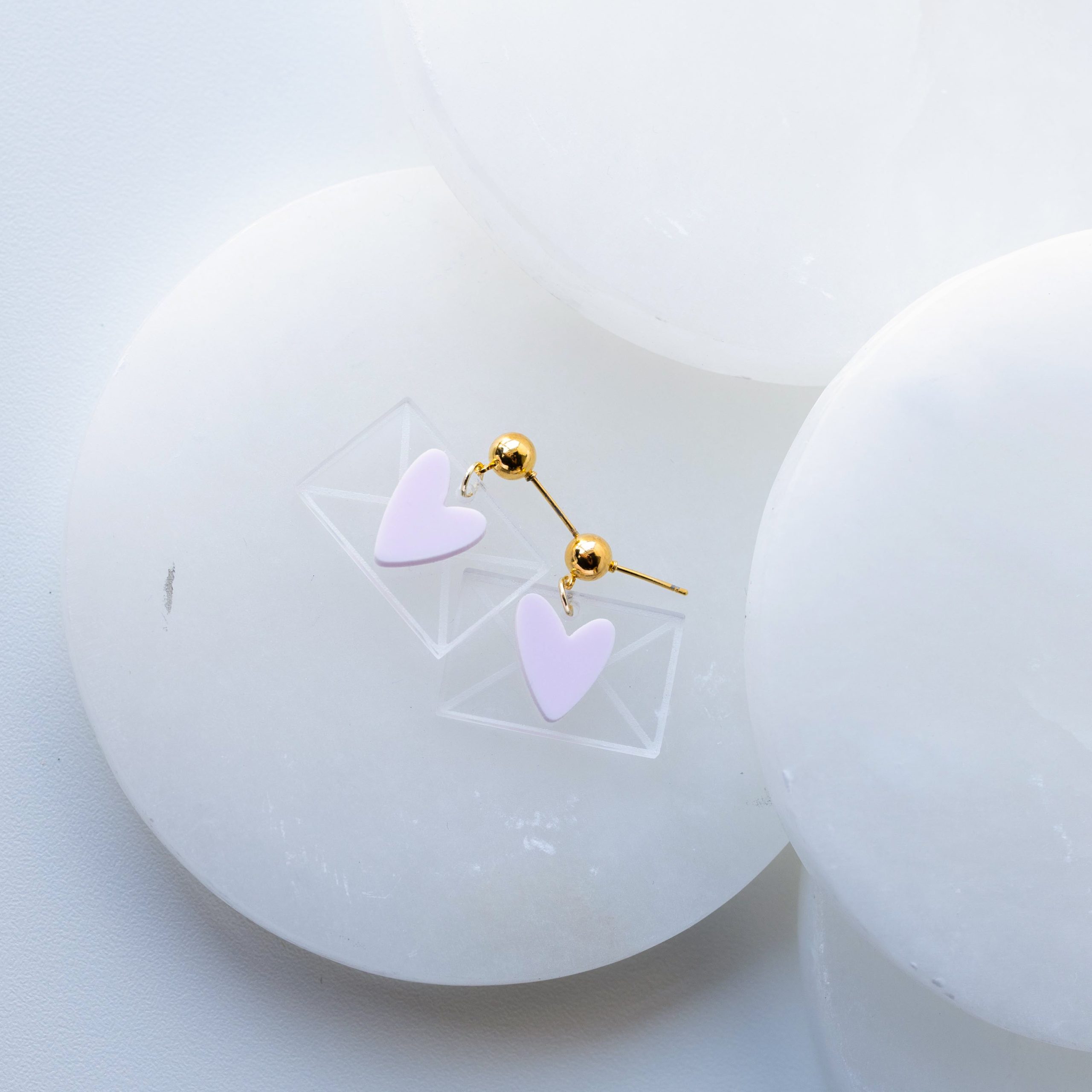 Charlotte Love Letter Envelope Earrings - Image 5