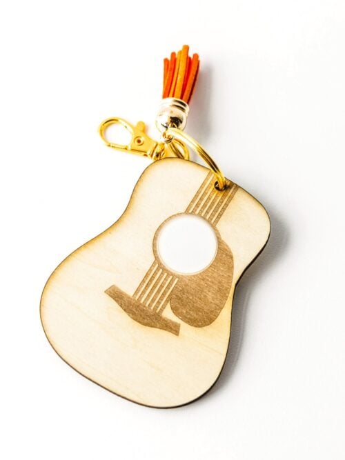 Guitar Keychain