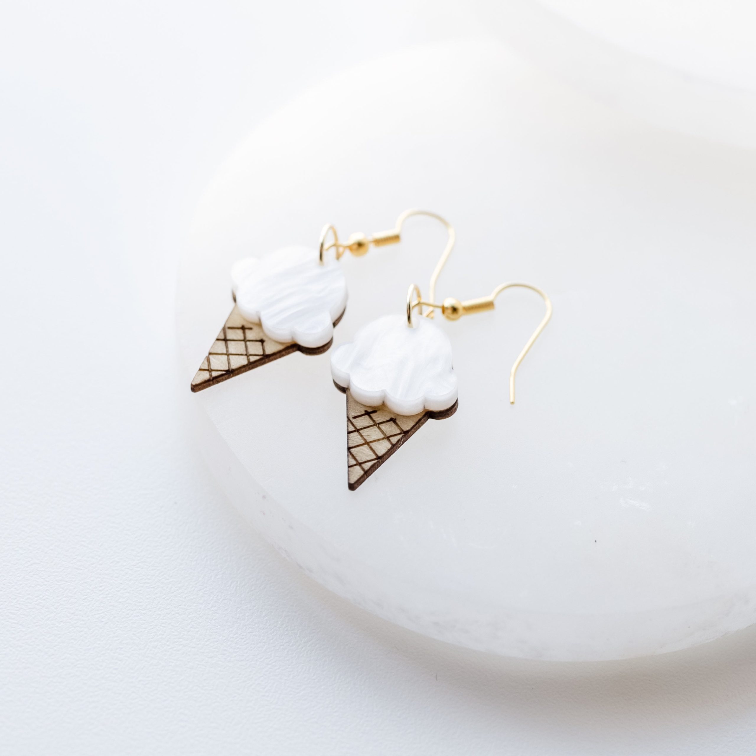 Eliza Ice Cream Dangle Earrings - Image 5